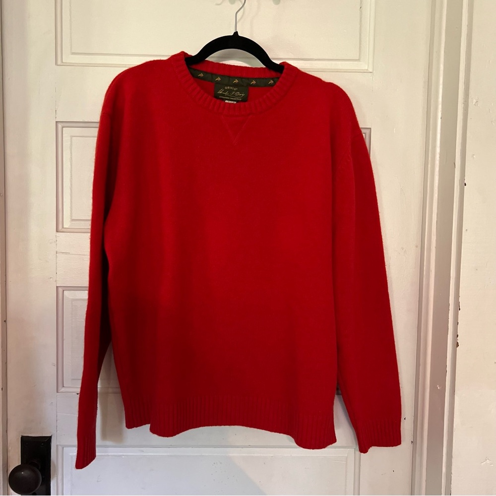 Wool Cashmere Orvis Sweater